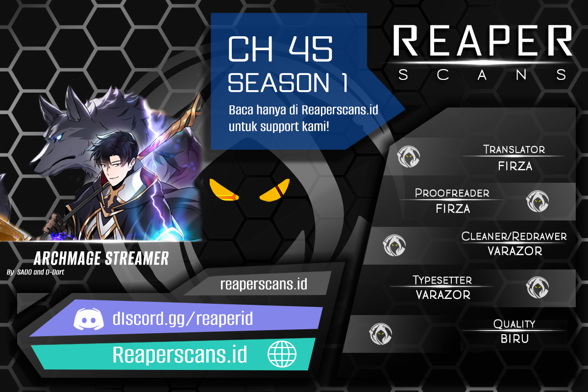 Archmage Streamer Chapter 45 halaman 1