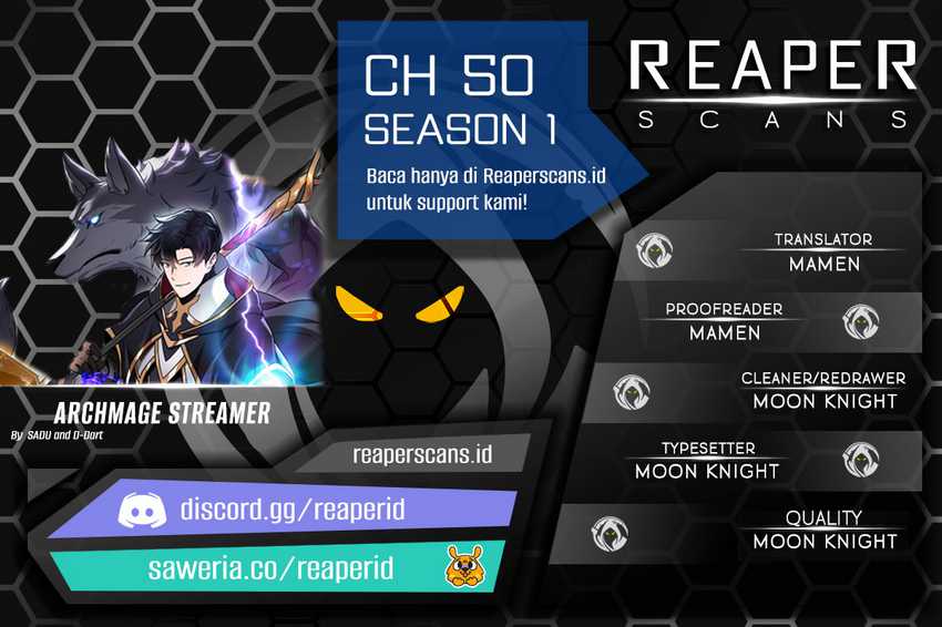 Archmage Streamer Chapter 50 halaman 1