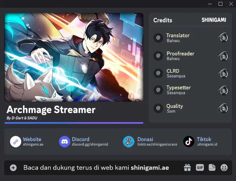 Archmage Streamer Chapter 88 halaman 1