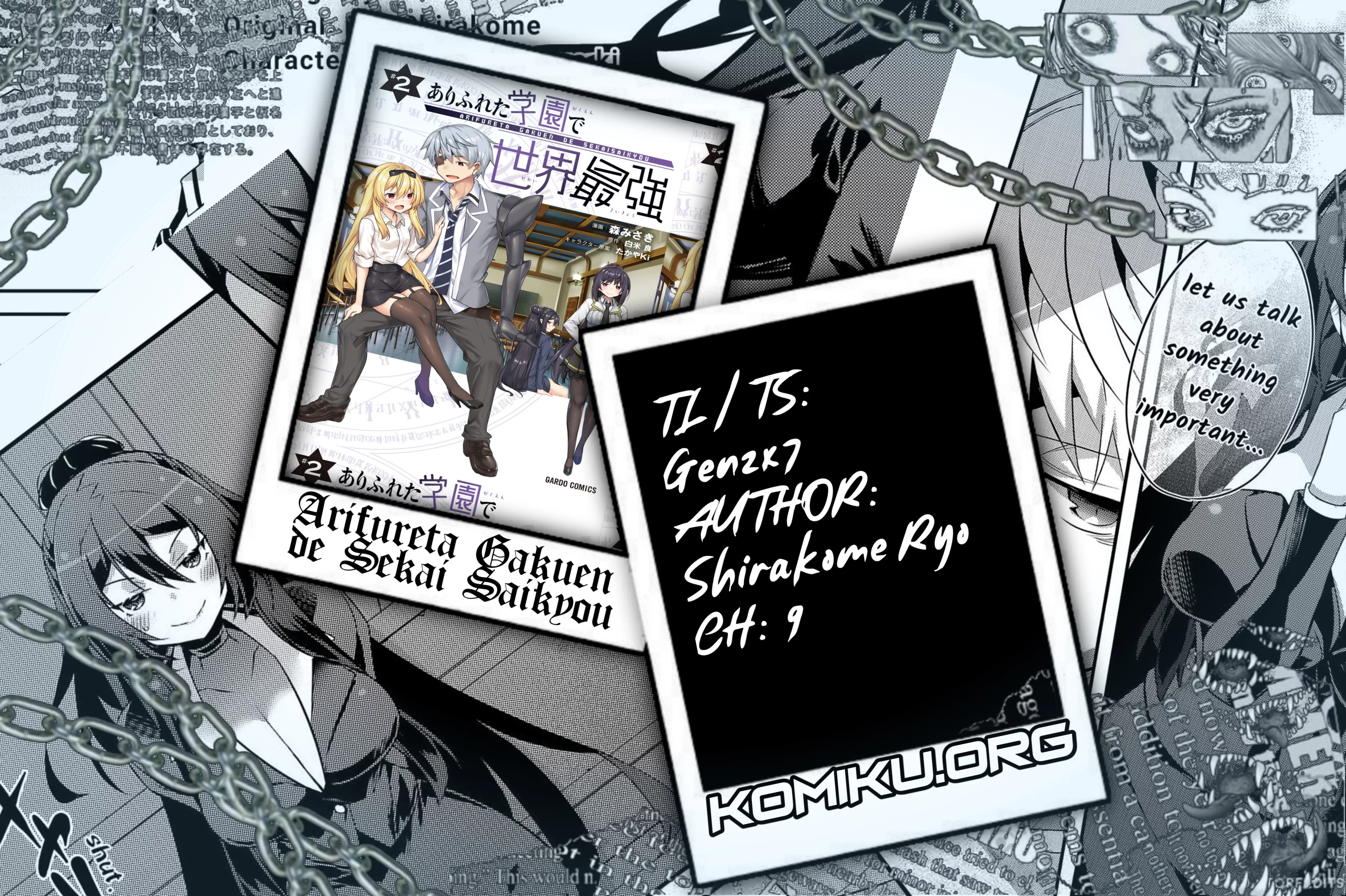 Komik Arifureta Gakuen de Sekai Saikyou Chapter 9 gambar 1