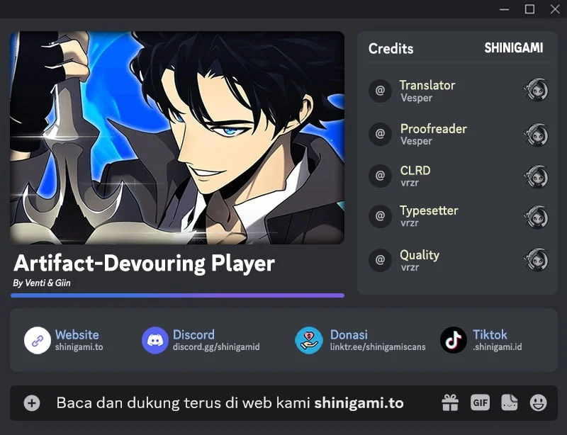 Komik Artifact-Devouring Player Chapter 40 gambar 1