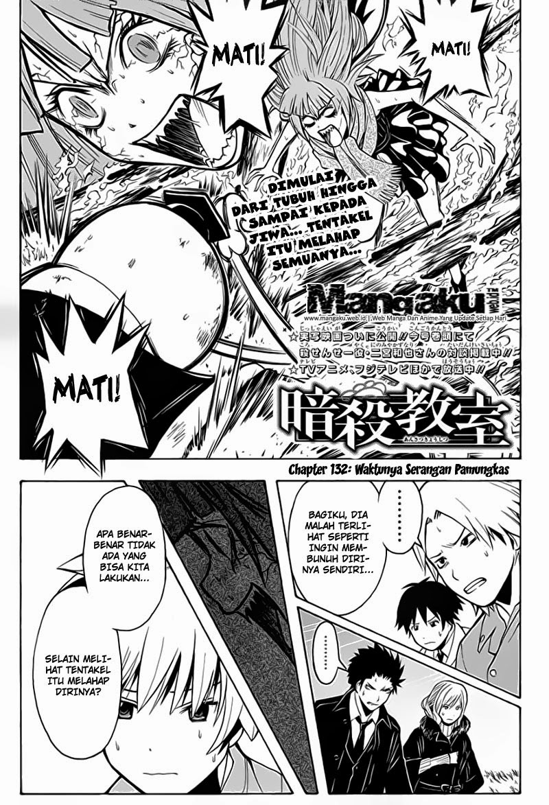 Komik Assassination Classroom Chapter 132 gambar 1