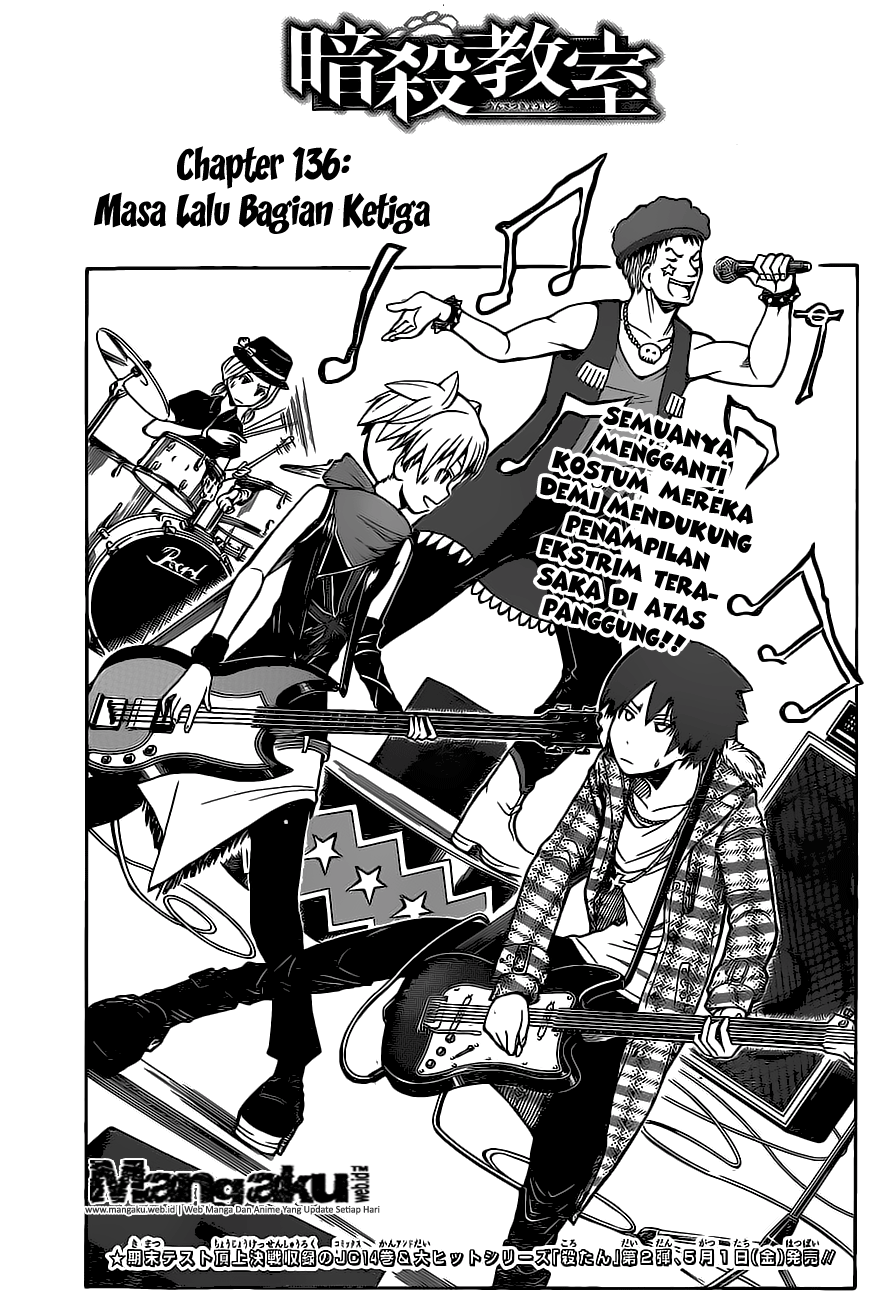 Komik Assassination Classroom Chapter 136 gambar 1