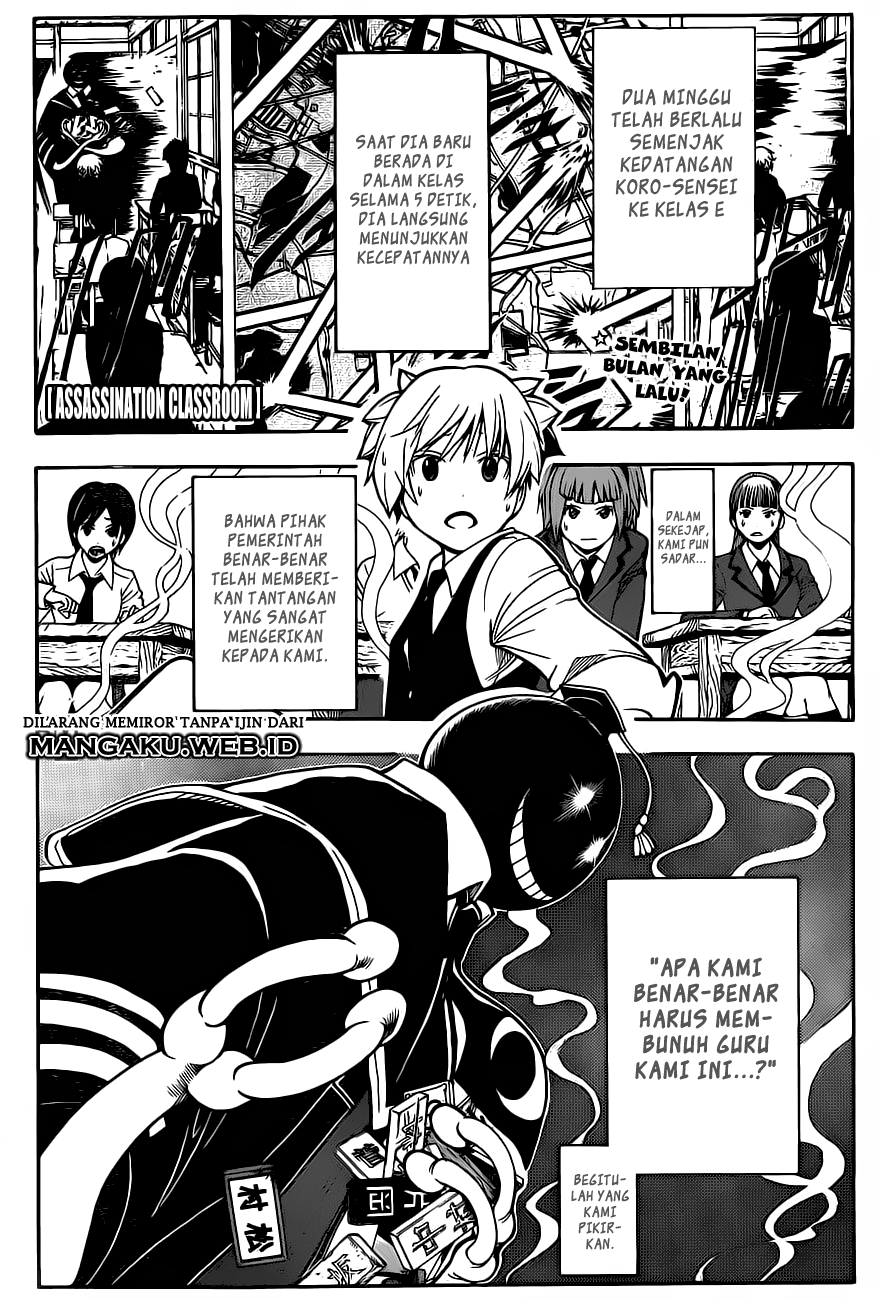 Komik Assassination Classroom Chapter 141 gambar 1
