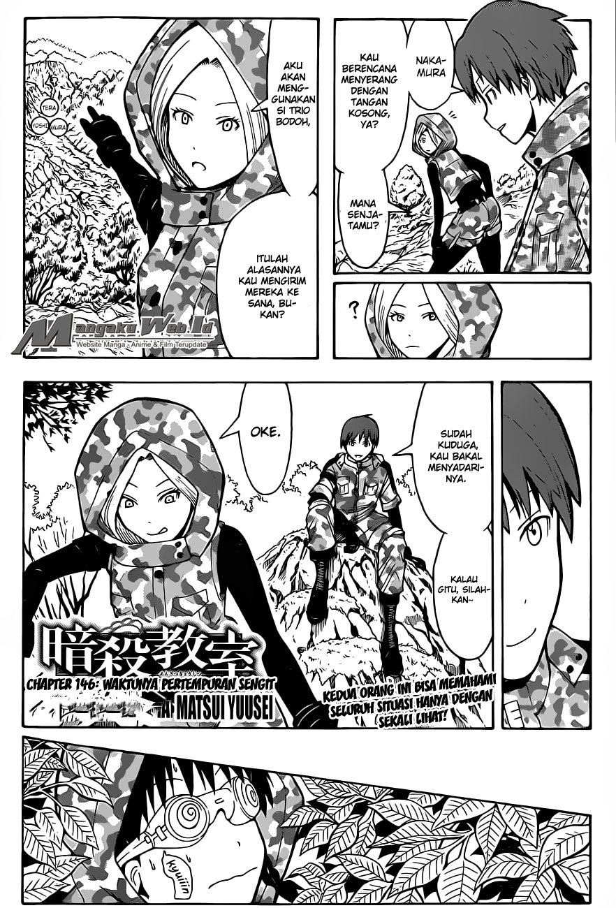 Komik Assassination Classroom Chapter 146 gambar 1
