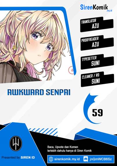 Awkward Senpai Serialization Chapter 59 halaman 1