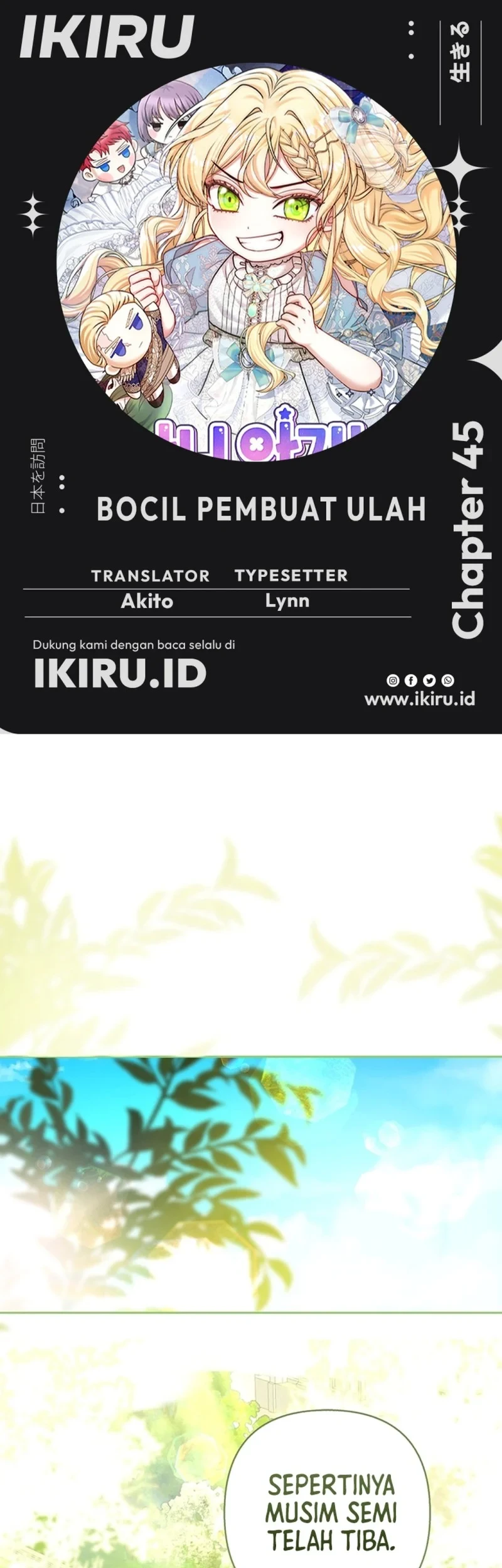 Komik Baby Trouble Maker Chapter 45 gambar 1