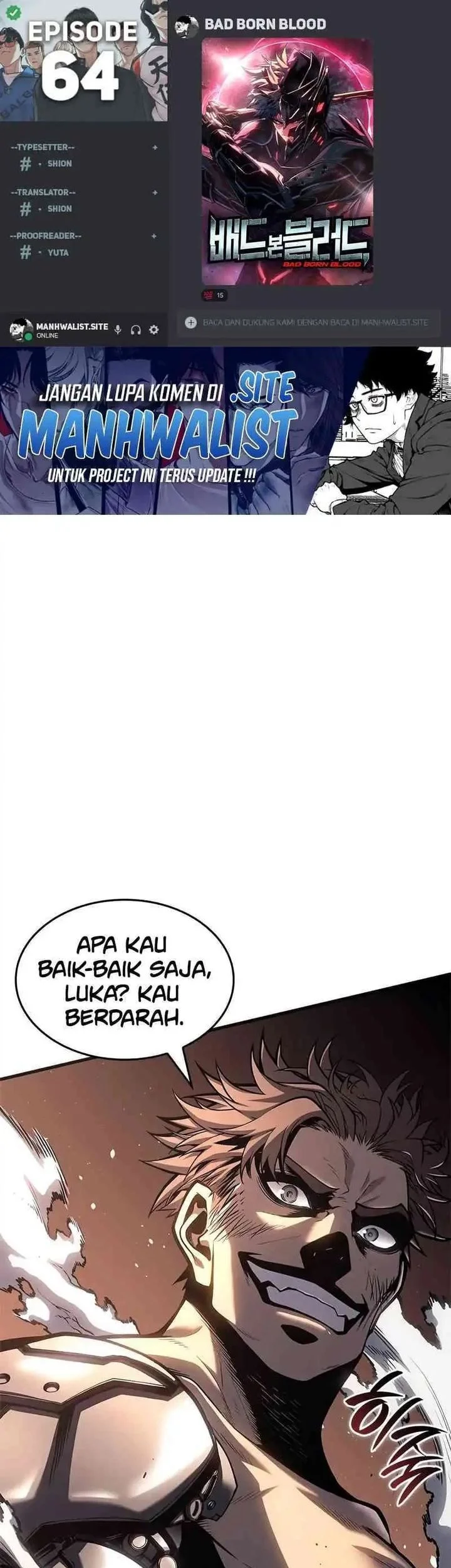 Komik Bad Born Blood Chapter 64 gambar 1