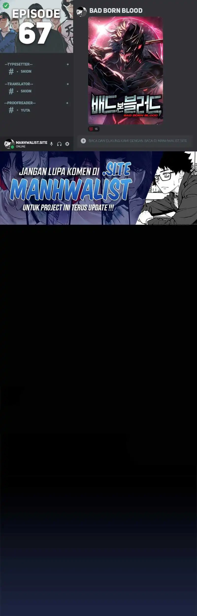 Komik Bad Born Blood Chapter 67 gambar 1
