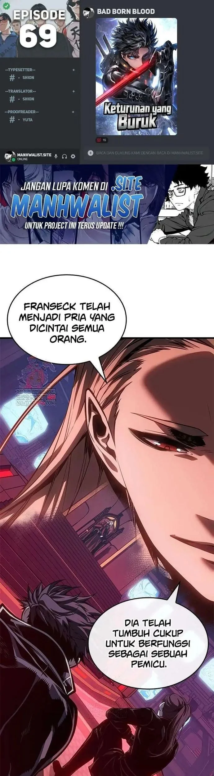 Komik Bad Born Blood Chapter 69 gambar 1