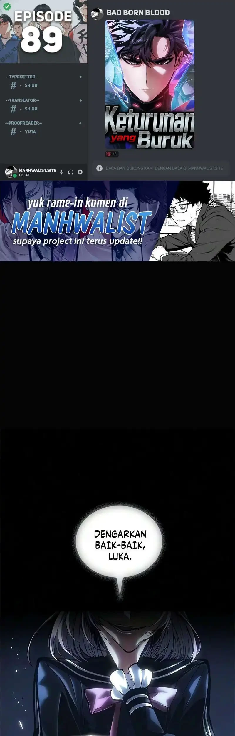 Komik Bad Born Blood Chapter 89 gambar 1