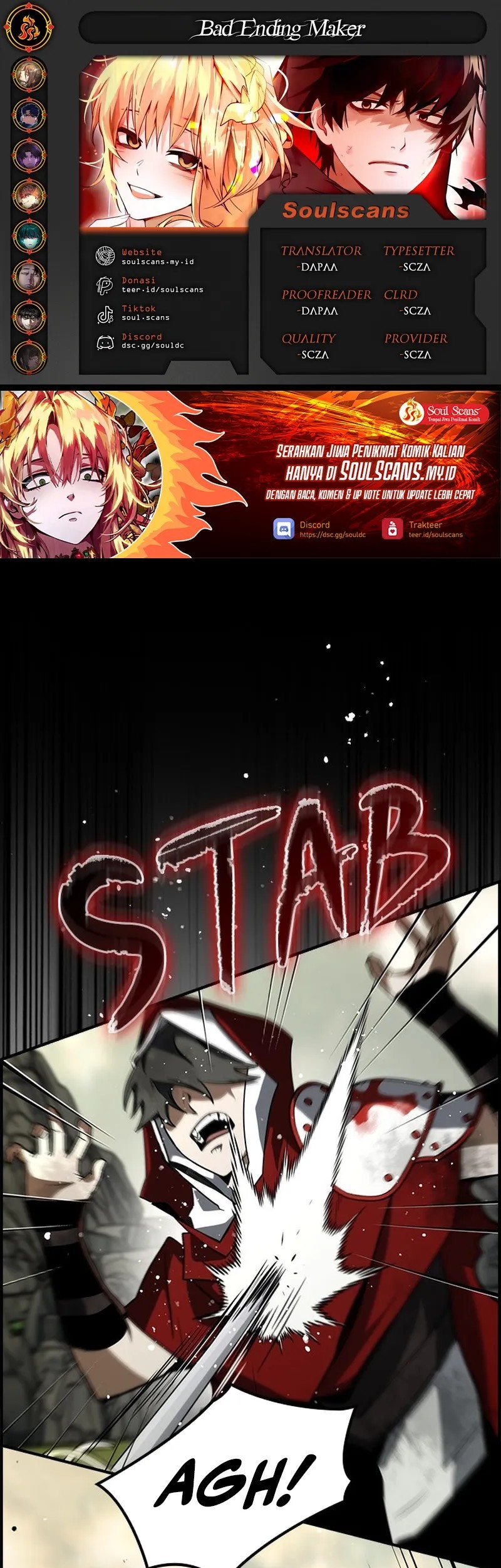 Komik Bad Ending Maker Chapter 73 gambar 1