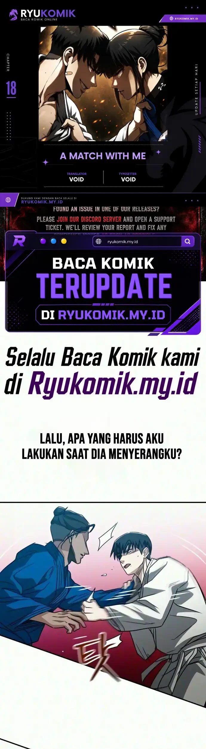 Komik Baku hantam yok Chapter 18 gambar 1