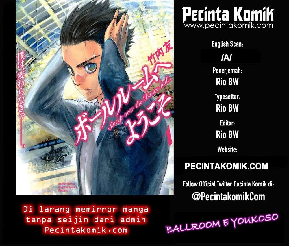 Komik Ballroom e Youkoso Chapter 1.2 gambar 1