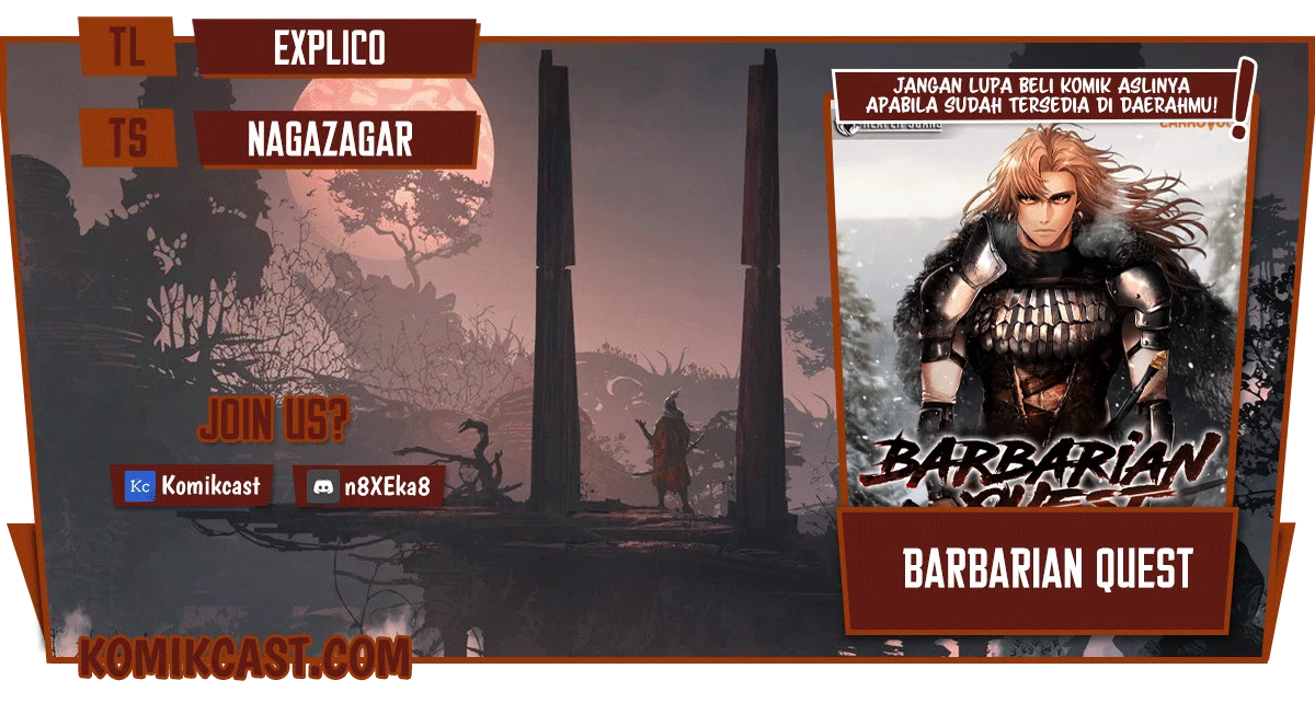 Komik Barbarian Quest Chapter 15 gambar 1