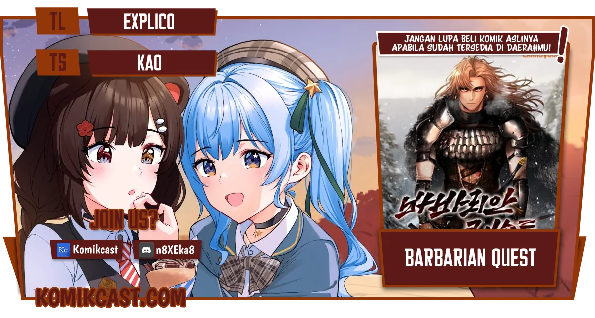 Komik Barbarian Quest Chapter 17 gambar 1