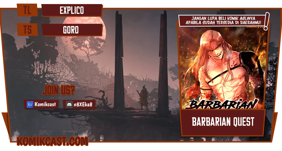 Komik Barbarian Quest Chapter 24 gambar 1