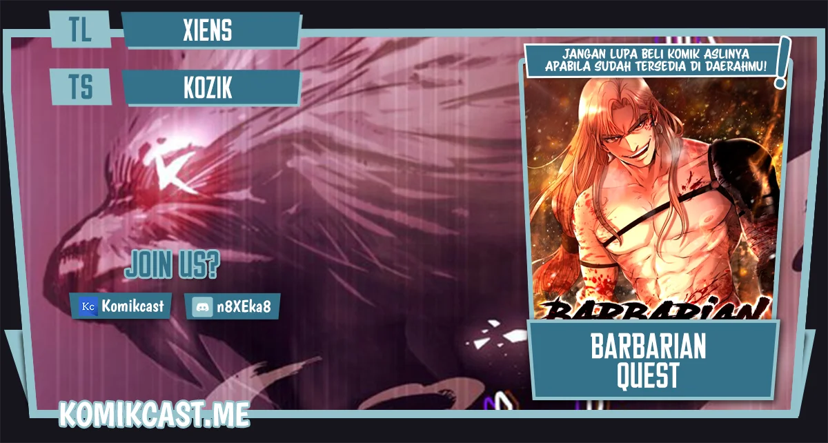 Komik Barbarian Quest Chapter 33 gambar 1