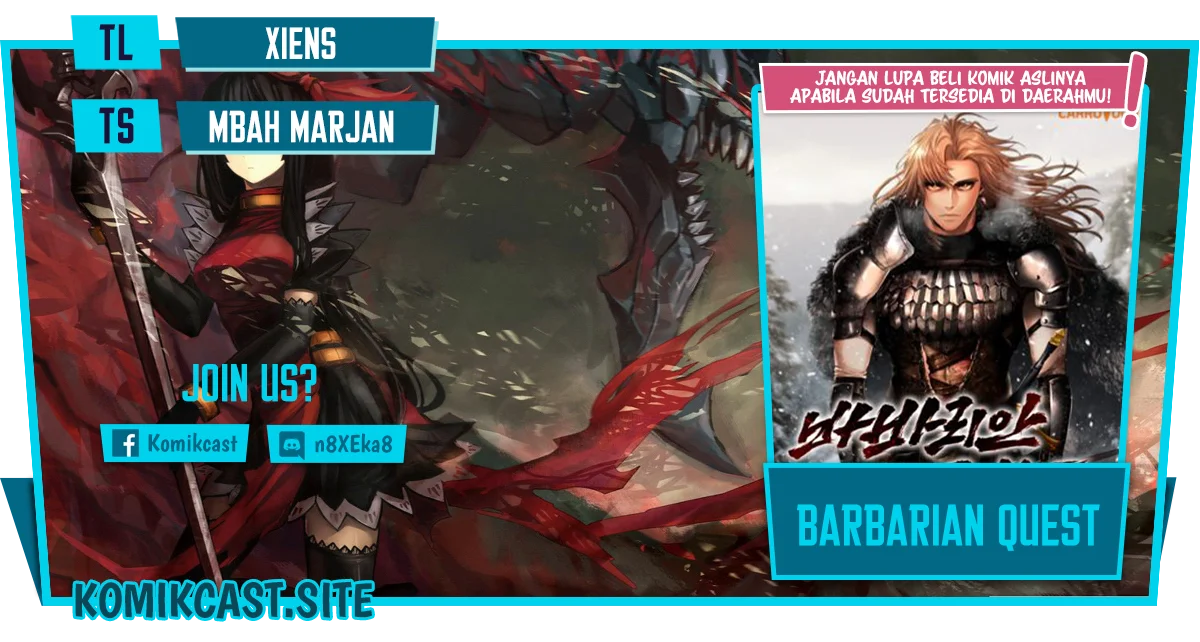 Komik Barbarian Quest Chapter 49 gambar 1