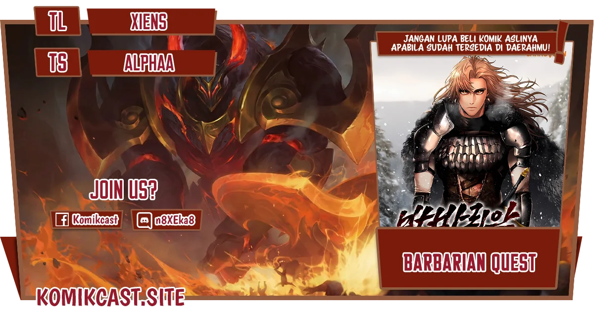 Komik Barbarian Quest Chapter 50 gambar 1