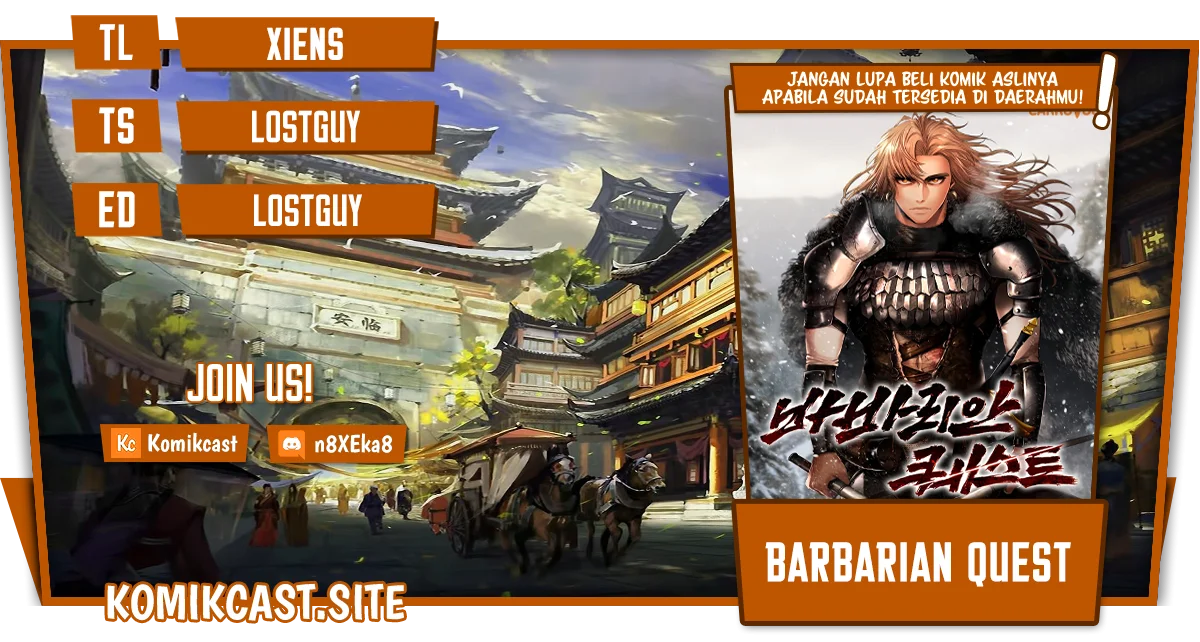 Komik Barbarian Quest Chapter 57 gambar 1