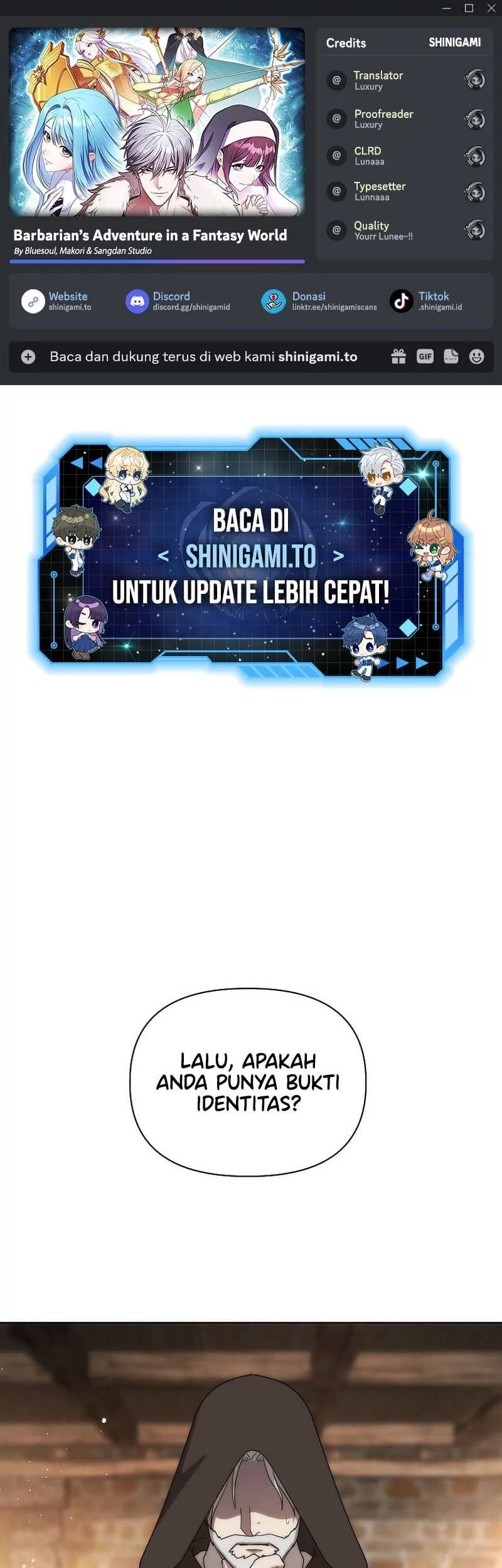 Komik Barbarian’s Adventure In A Fantasy World Chapter 39 gambar 1