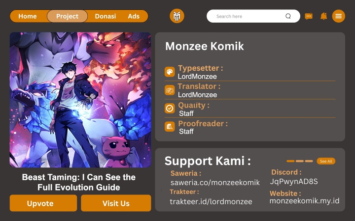 Komik Beast Taming: I Can See the Full Evolution Guide Chapter 2 gambar 1