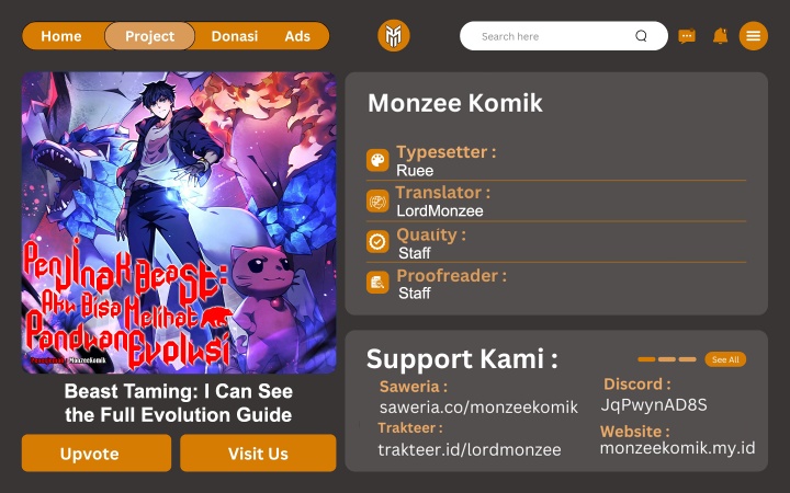 Komik Beast Taming: I Can See the Full Evolution Guide Chapter 5 gambar 1