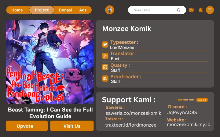 Manhua Beast Taming: I Can See the Full Evolution Guide Chapter 8 gambar 2