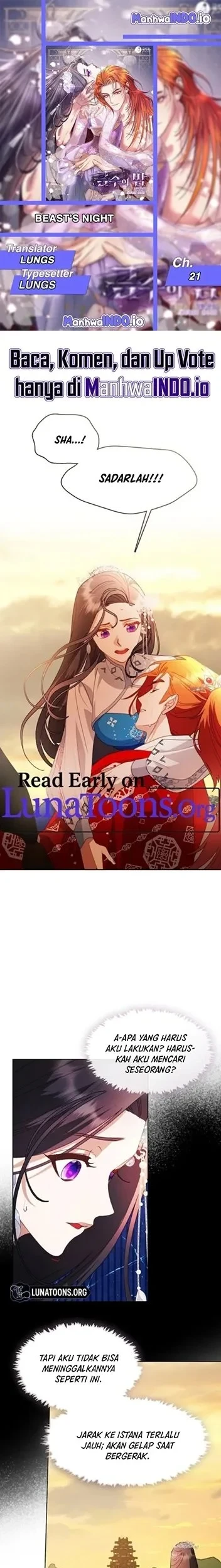 Komik Beastly Night Chapter 21 gambar 1
