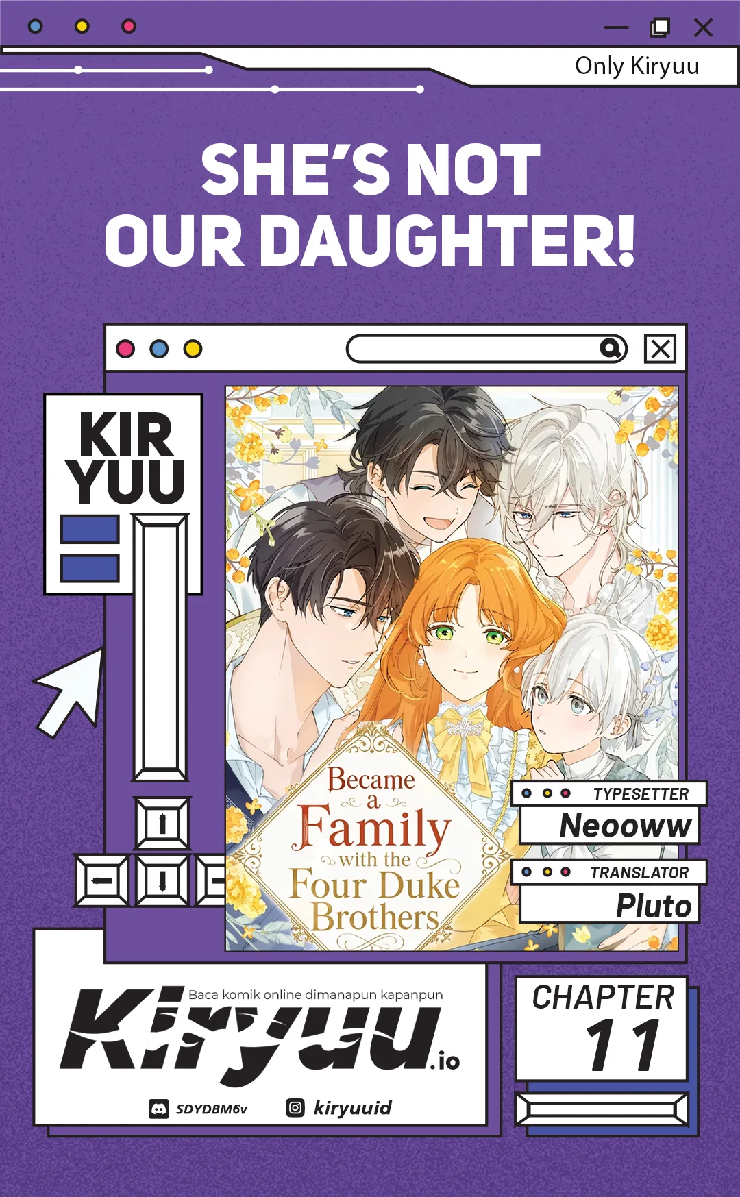 Komik Became a Family with the Four Duke Brothers Chapter 11 gambar 1