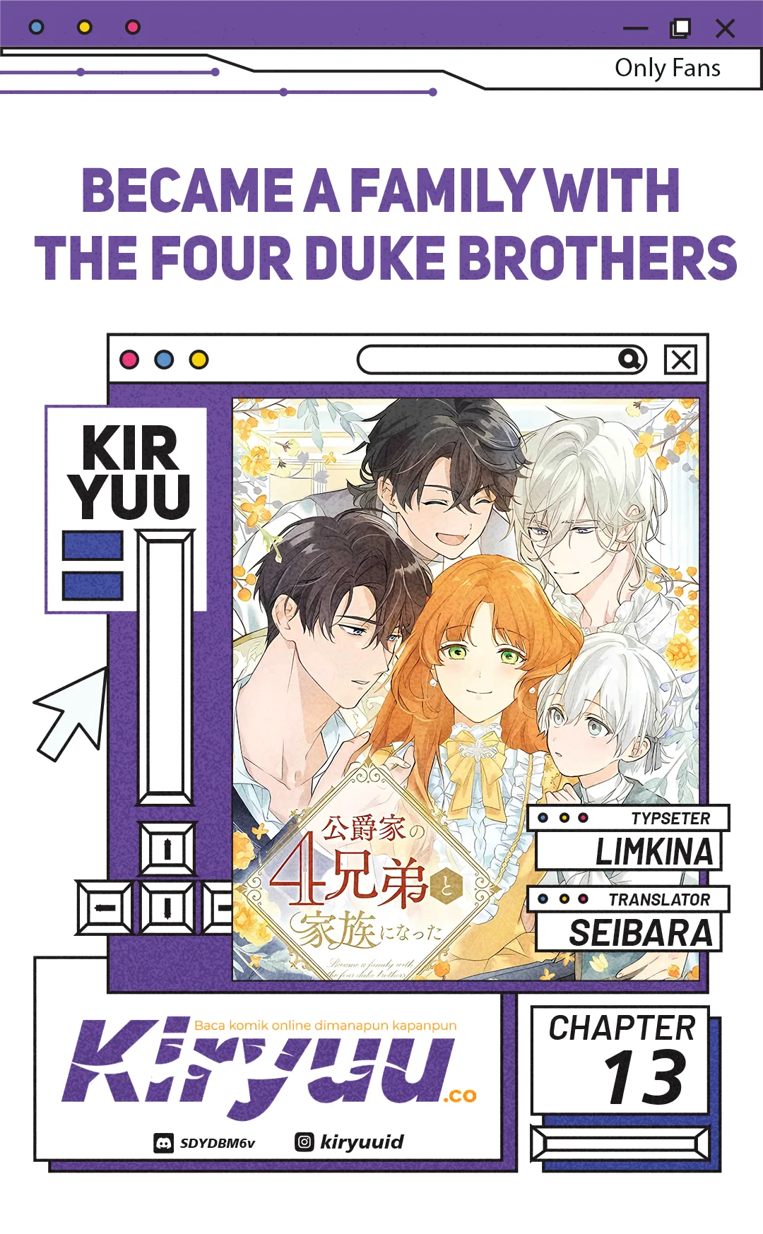 Komik Became a Family with the Four Duke Brothers Chapter 13 gambar 1