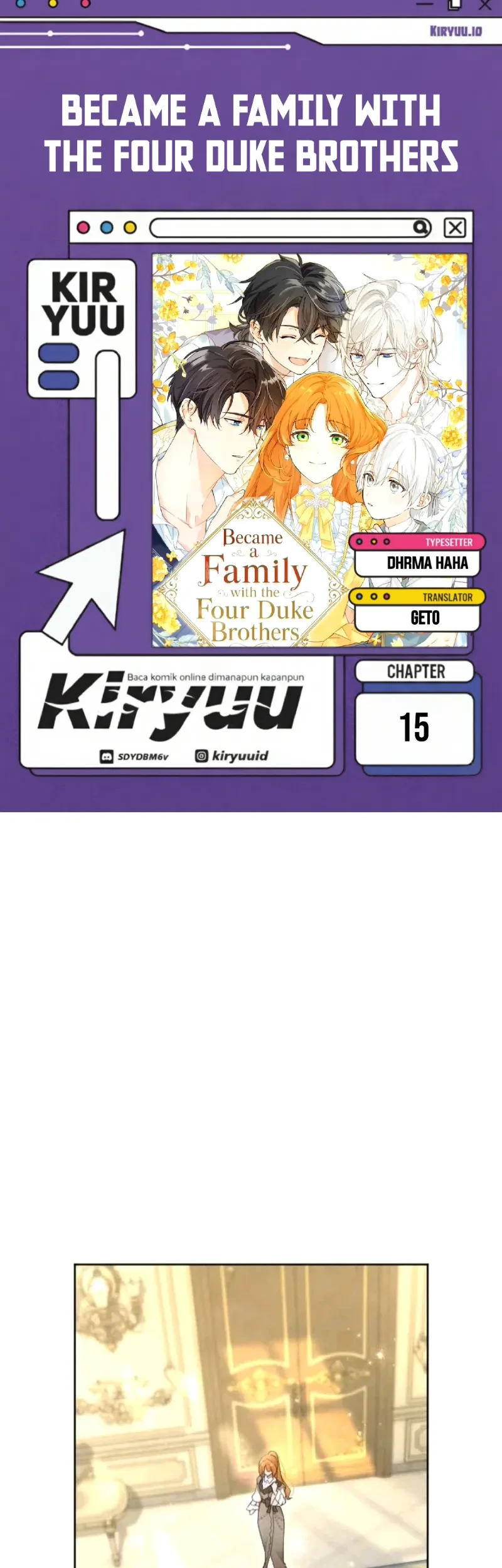 Komik Became a Family with the Four Duke Brothers Chapter 15 gambar 1