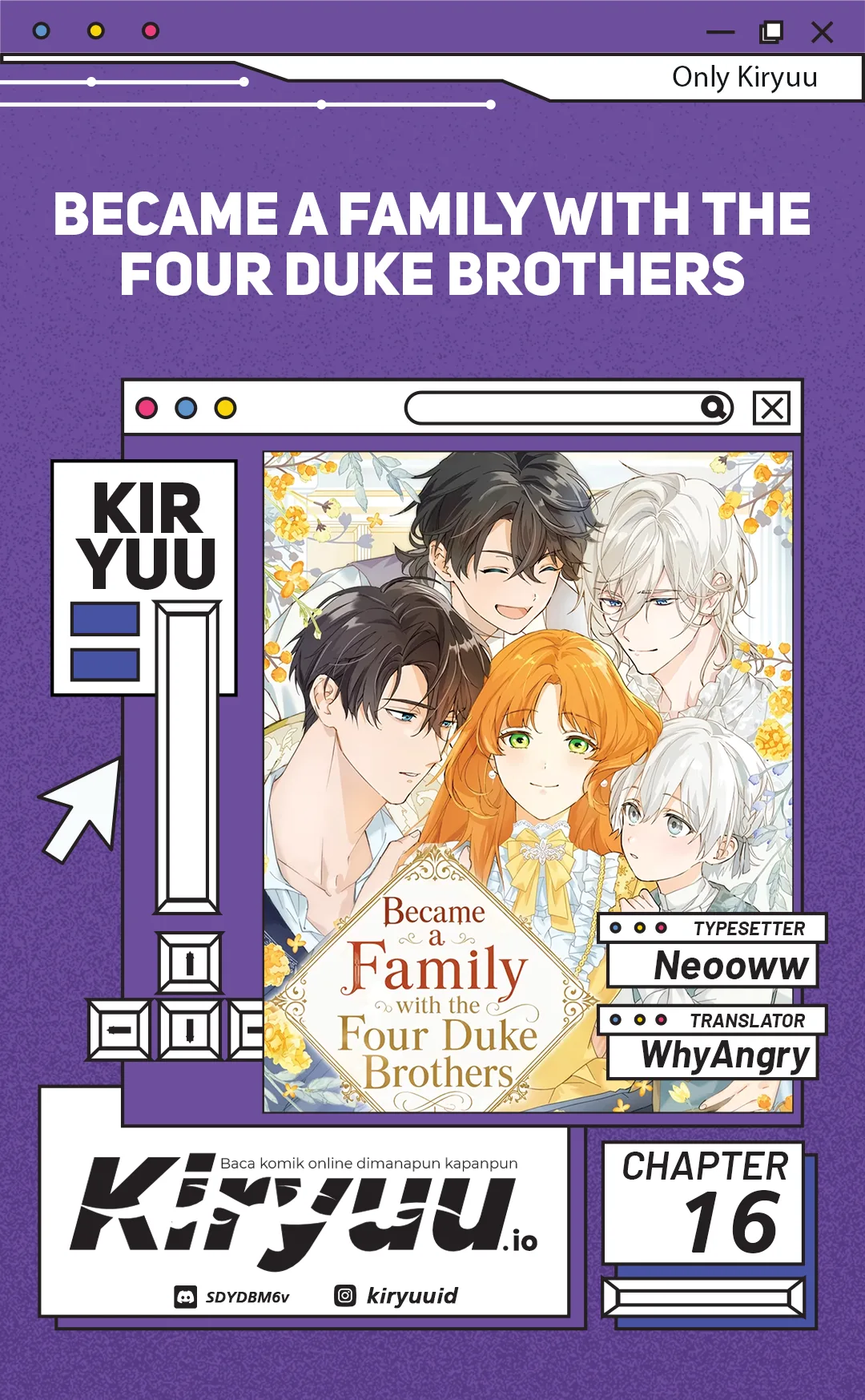 Komik Became a Family with the Four Duke Brothers Chapter 16 gambar 1