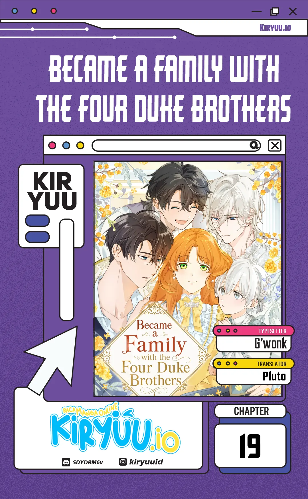 Komik Became a Family with the Four Duke Brothers Chapter 19 gambar 1