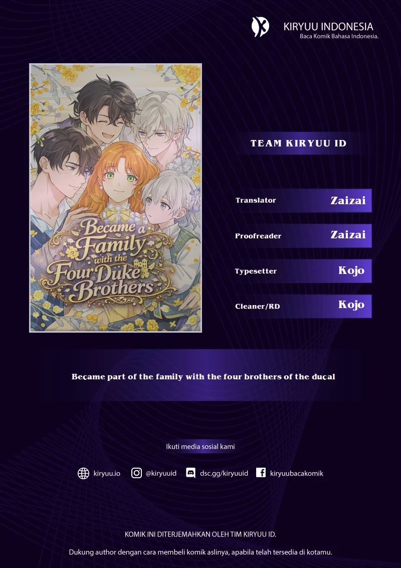 Komik Became a Family with the Four Duke Brothers Chapter 4 gambar 1