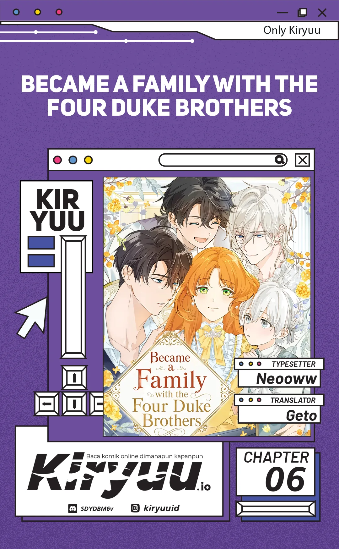 Komik Became a Family with the Four Duke Brothers Chapter 6 gambar 1