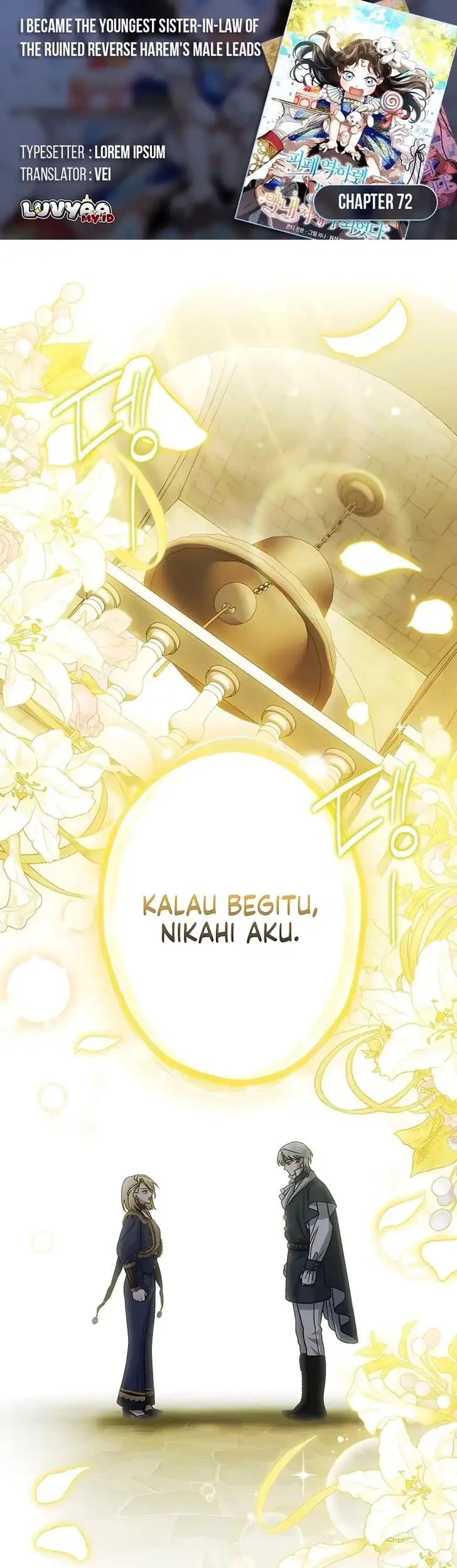 Komik Became the youngest Sister-in-Law of the Ruined Harem Male Leads Chapter 72 gambar 1