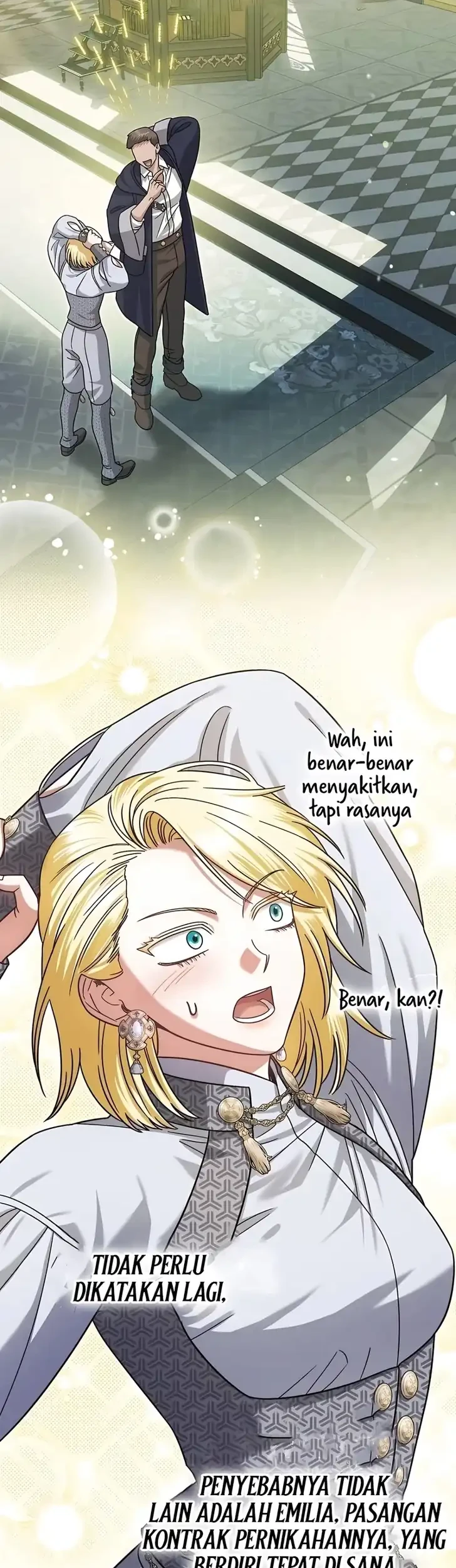 Manhwa Became the youngest Sister-in-Law of the Ruined Harem Male Leads Chapter 74 gambar 2