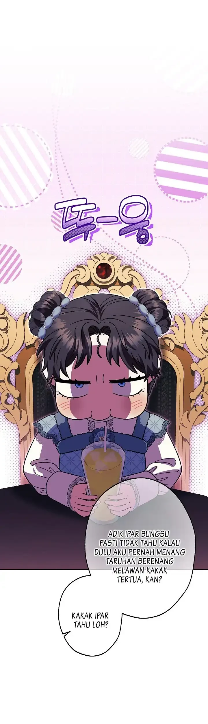 Manhwa Became the youngest Sister-in-Law of the Ruined Harem Male Leads Chapter 84 gambar 2