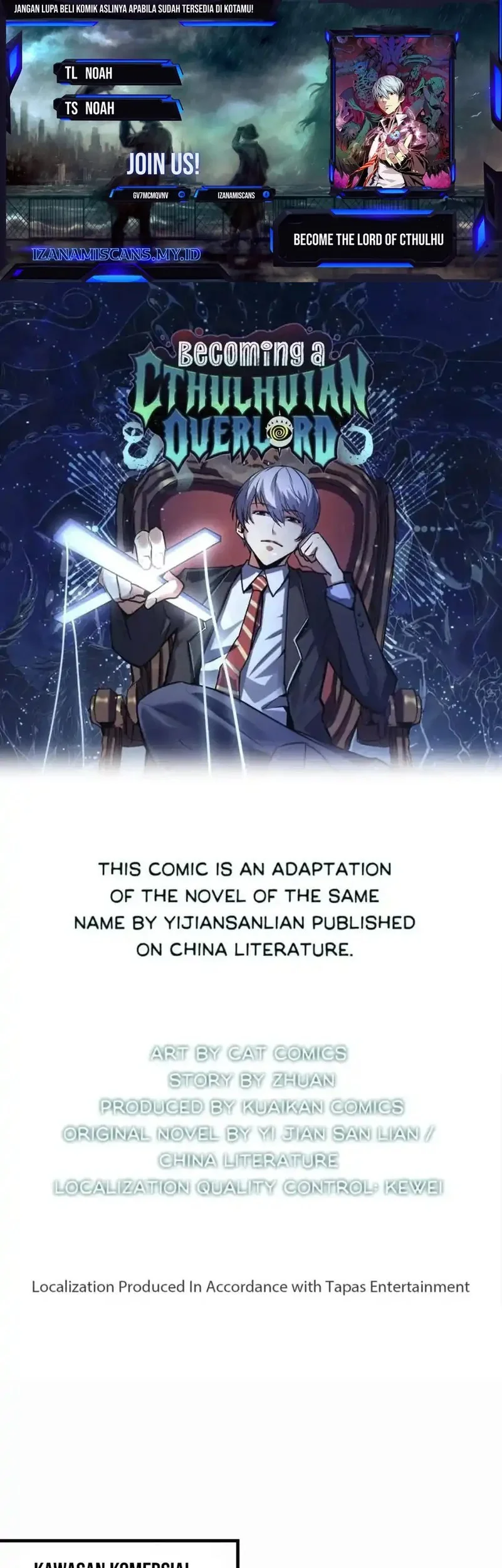 Komik Become The Lord Of Cthulhu Chapter 29 gambar 1