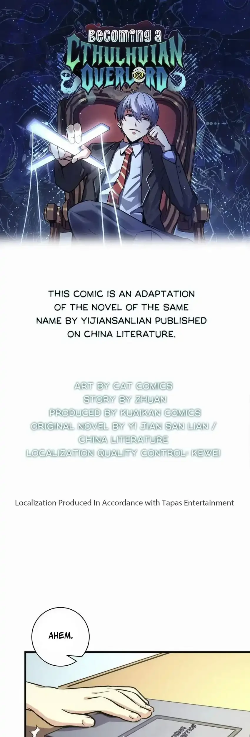 Manhua Become The Lord Of Cthulhu Chapter 32 gambar 2