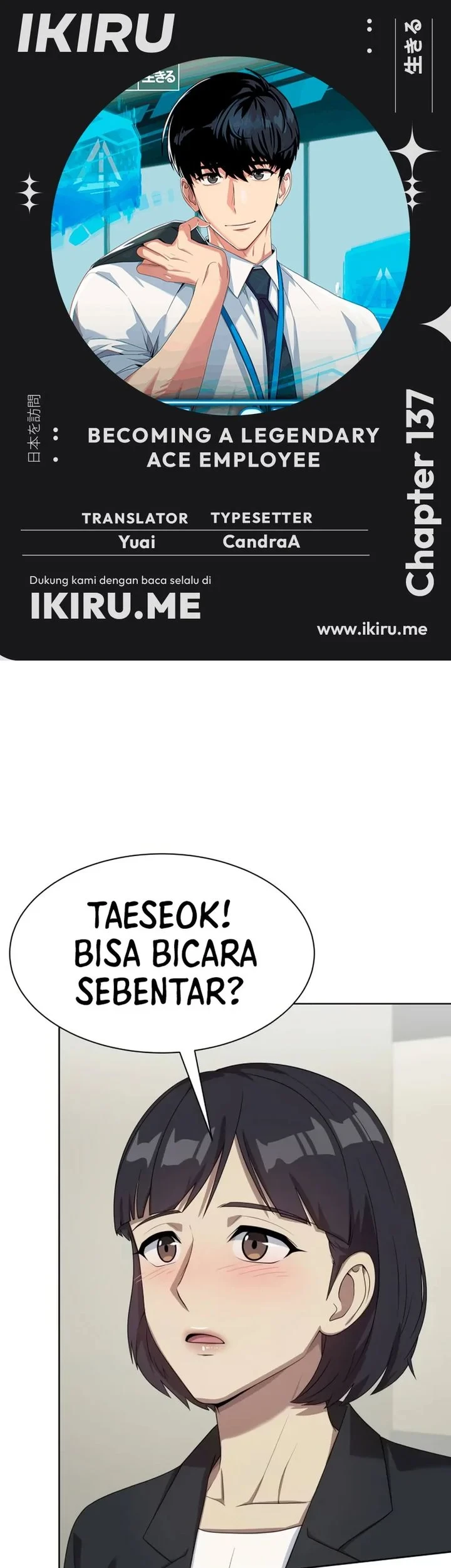 Komik Becoming a Legendary Ace Employee Chapter 137 gambar 1