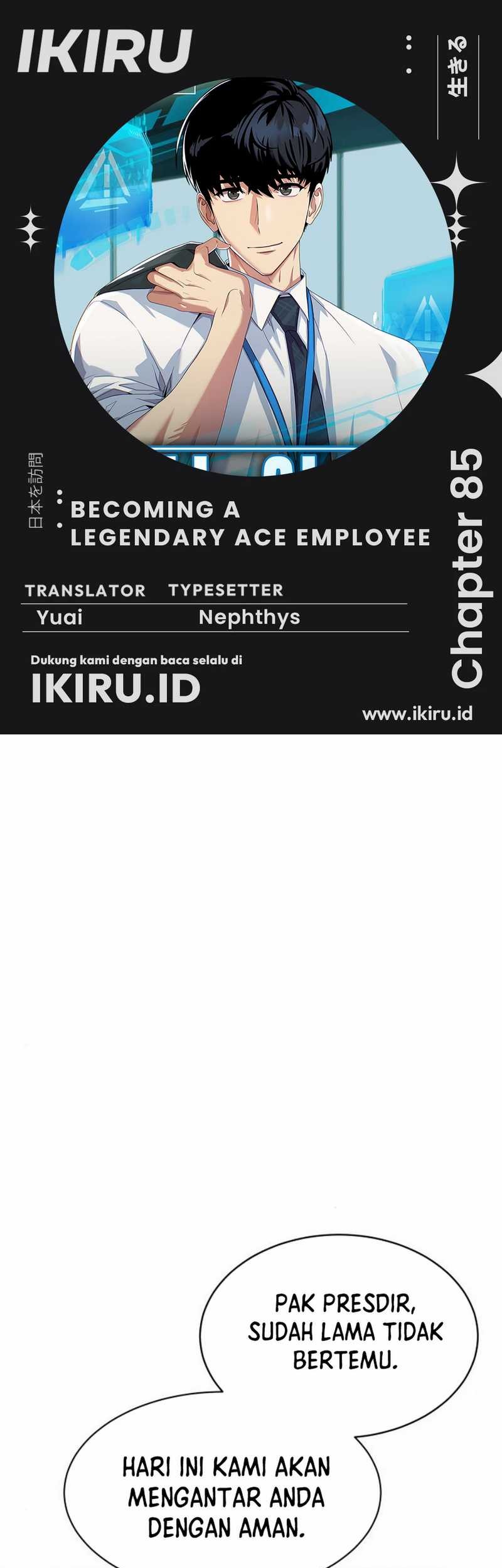 Komik Becoming a Legendary Ace Employee Chapter 85 gambar 1