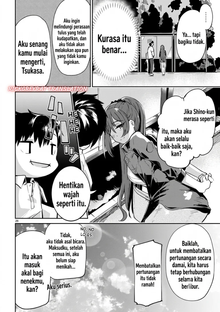 “Bijin de Okane Mochi no Kanojo ga Hoshii” to Ittara, Wake Ari Joshi ga Yattekita Ken Chapter 4 - Halaman 28