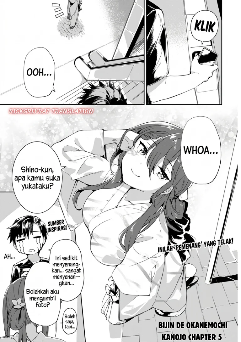 Manga “Bijin de Okane Mochi no Kanojo ga Hoshii” to Ittara, Wake Ari Joshi ga Yattekita Ken Chapter 5 gambar 2