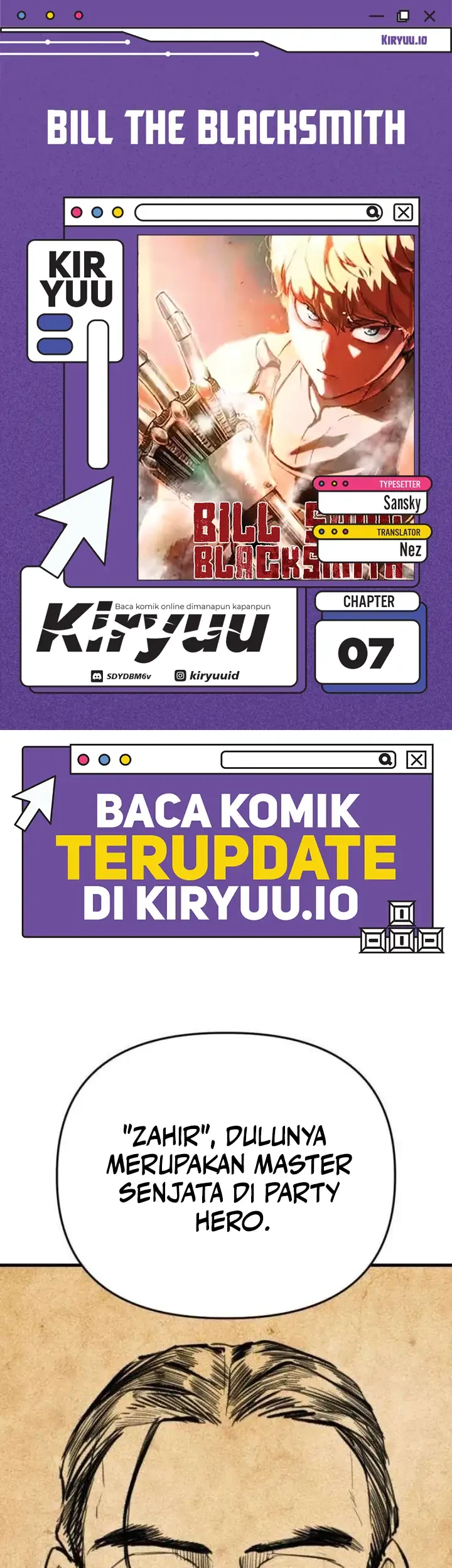 Komik Bill The Blacksmith Chapter 7 gambar 1