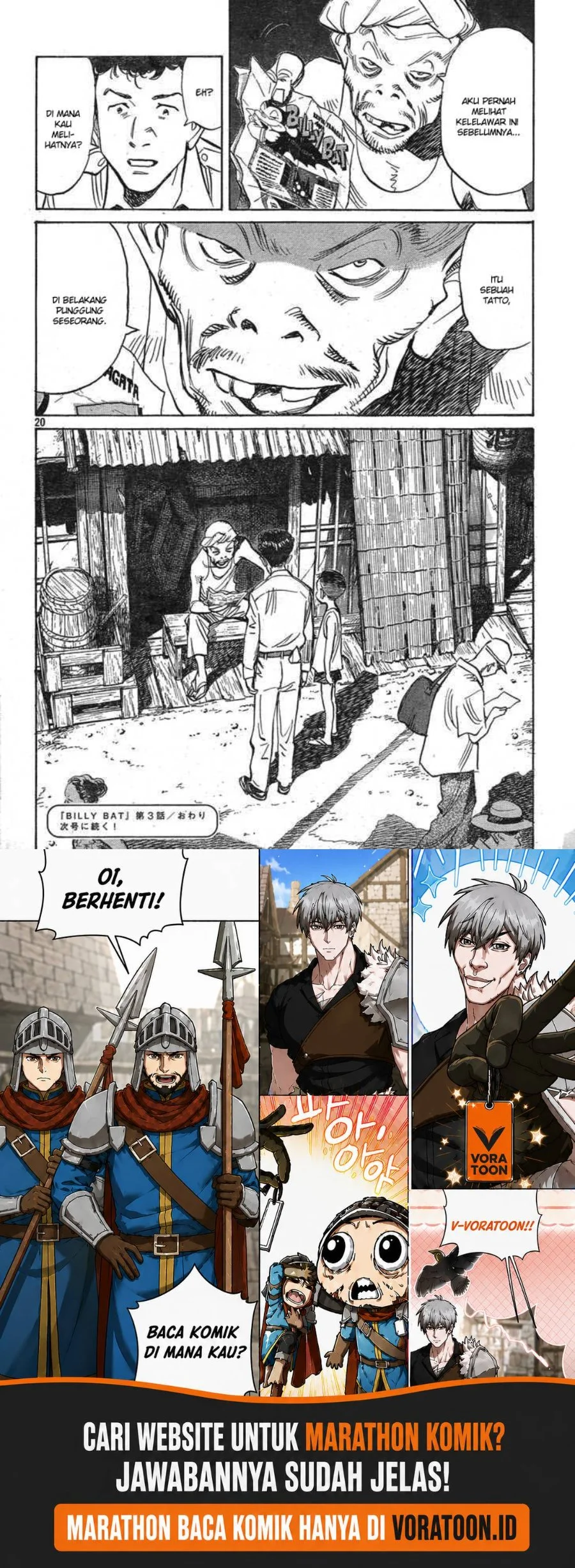 Billy Bat Chapter 3 - Halaman 20