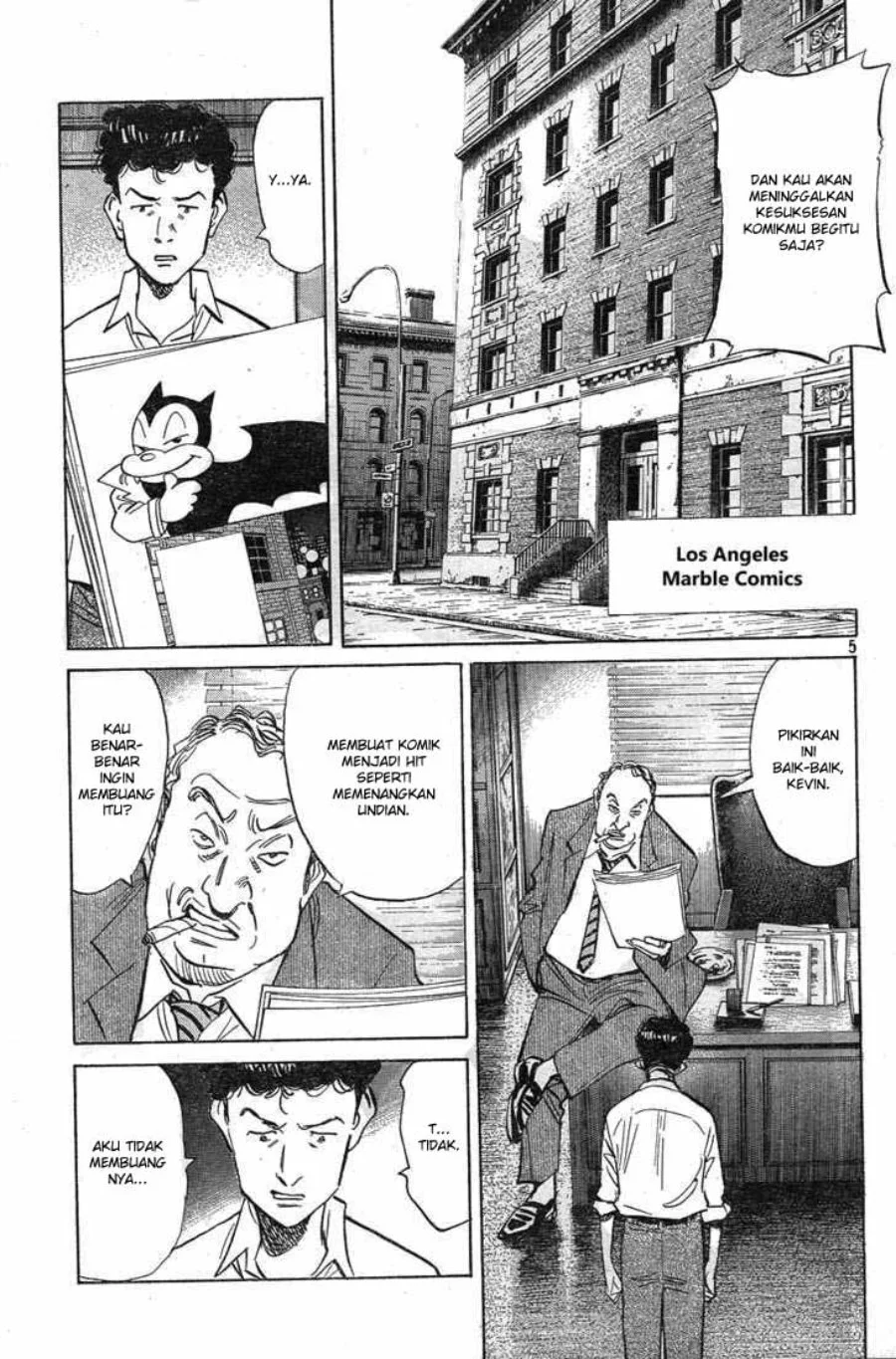 Billy Bat Chapter 3 - Halaman 5