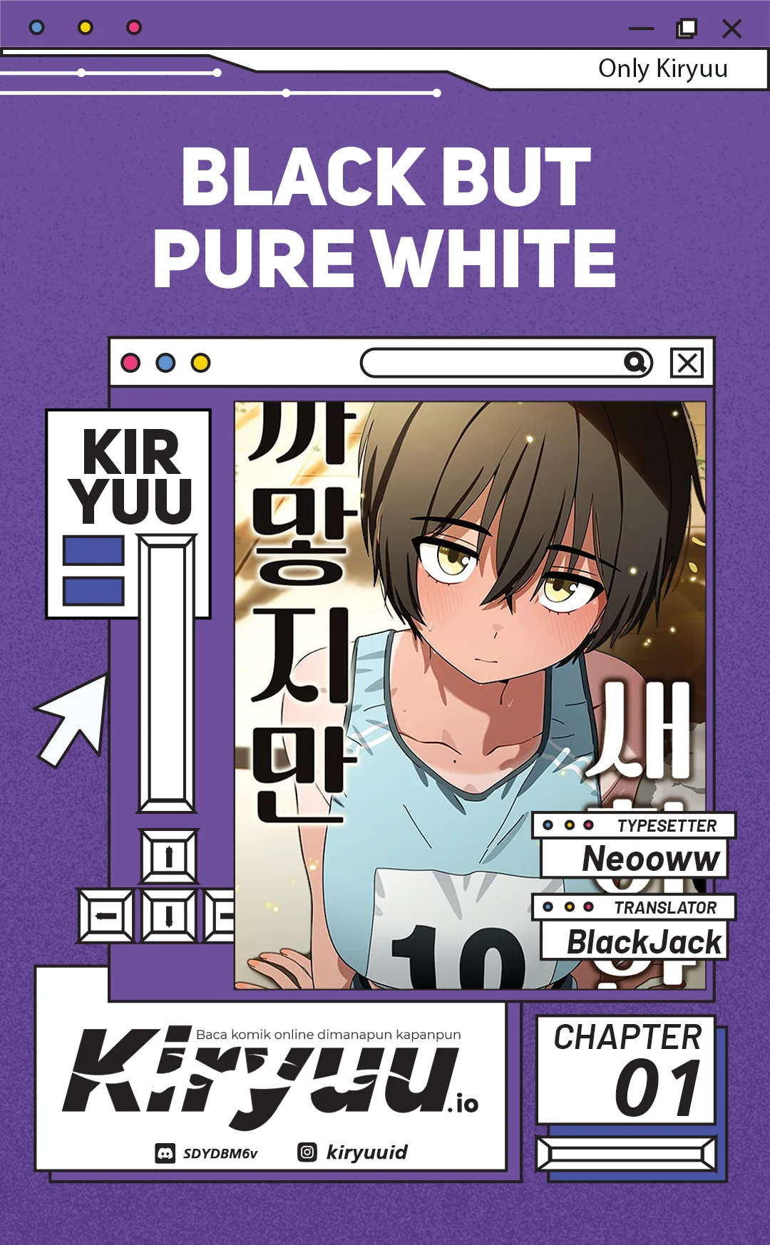 Komik Black but Pure White Chapter 1 gambar 1